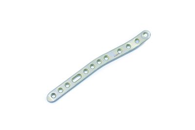 Placa bloqueada para húmero distal columna radial dorsal de titanio puro